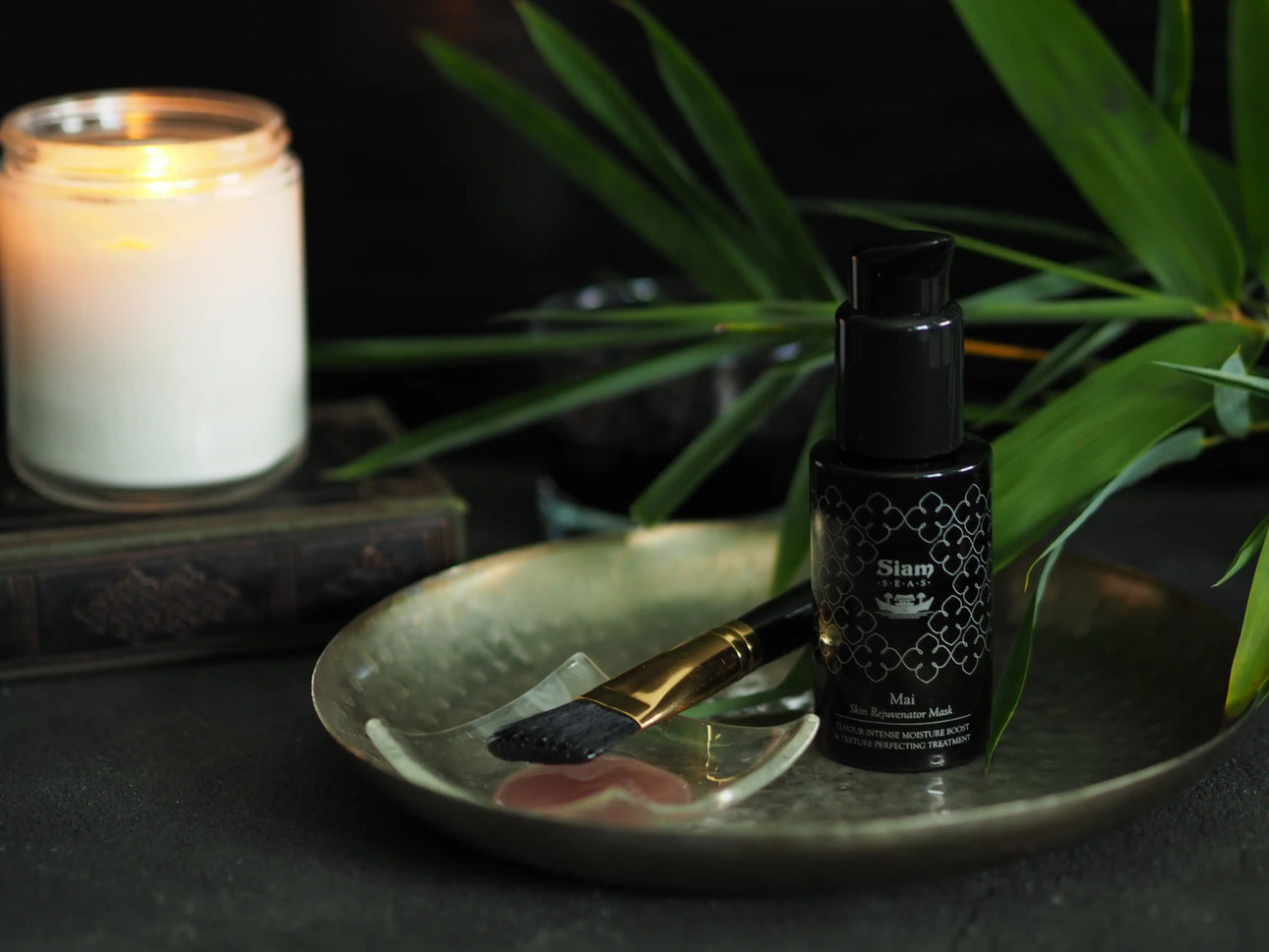 A suggested night time ritual for dry skin. 